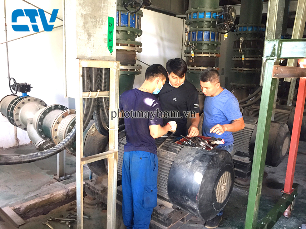 Dịch vụ sửa chữa máy bơm trục rời chuyên nghiệp tại miền Bắc