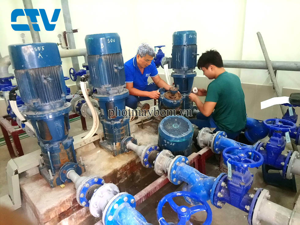 Bảo dưỡng máy bơm trục đứng Pentax giúp vận hành bền bỉ, ổn định